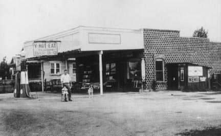 exterior of the William's Store